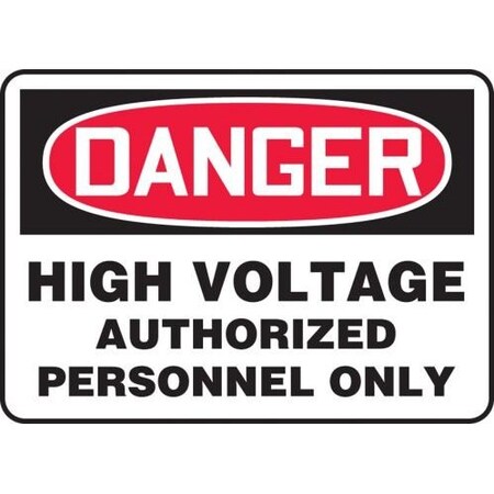 OSHA DANGER SAFETY SIGN HIGH MELC081VA